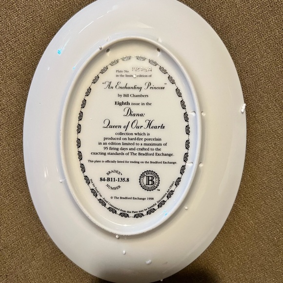 Princess Diana Collectors Plate - Picture 2 of 2